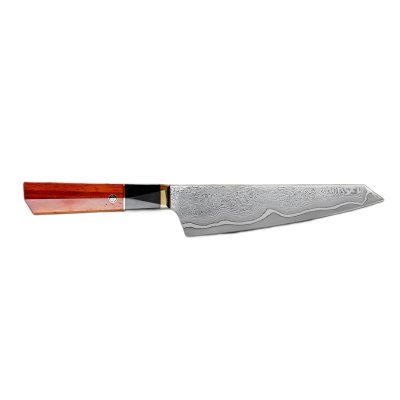 Универсальный нож Gyuto 180 мм (рукоять - красное дерево RedHart октагон)