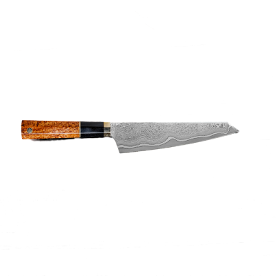 Универсальный нож Gyuto 180 мм (рукоять - карельская береза октагон)