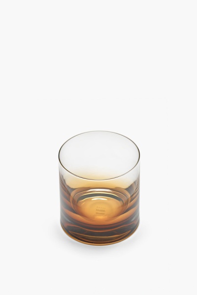 Стакан для виски Serax ZUMA, D8 см Н 8.5 см, коричневый, стекло