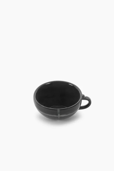 Чашка для эспрессо Serax PACIFIC ZUMA, 100 мл, черный/серый, фарфор