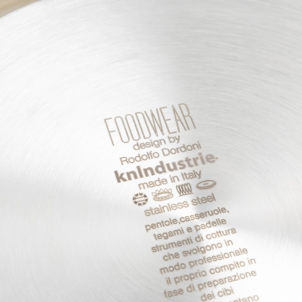 Форма для запекания/сковорода KNIndustrie FOODWEAR, D34 см, нержавеющая сталь