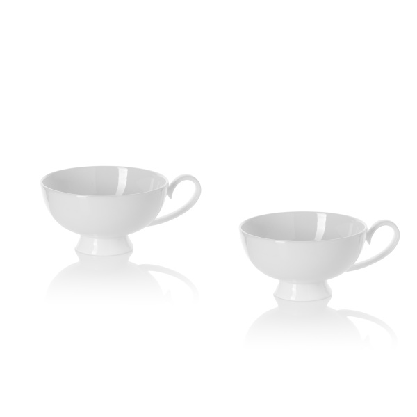 Чашка для чая в форме тюльпана SchonhuberFranchi Armonia Collection, 200 мл, белый, фарфор