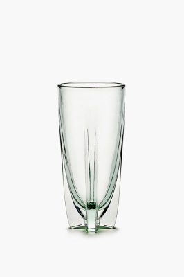 Комплект из 4-ех универсальных стаканов Serax DORA, D7.1 см Н15.2 200 мл, светло-зеленый, стекло