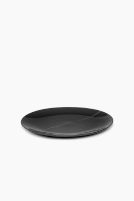 Комплект из 2-ух салатных тарелок Serax PACIFIC ZUMA, D23 см, черный/серый, фарфор