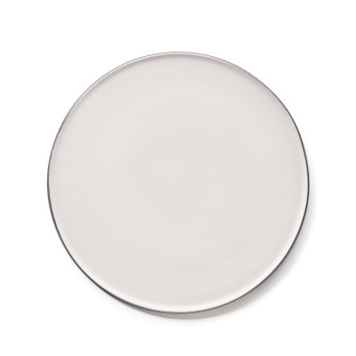 Тарелка обеденная SchonhuberFranchi Grès Bicolor #1 Collection, D29 см, белый/анрацитовый, керамика