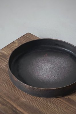 Тарелка BONGO плоская с бортом "Карелия", H3.5 см, D22 см, керамика