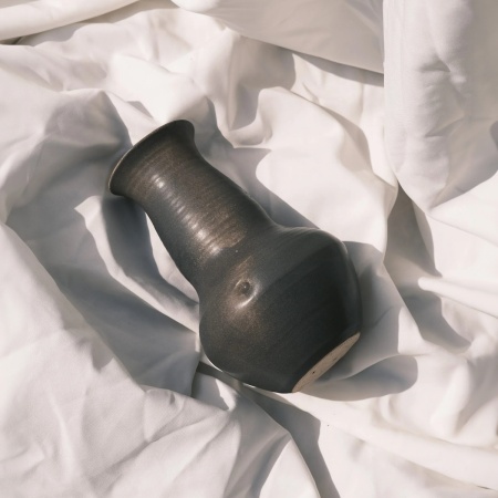 Ваза BONGO Карелия "Черная фигура", H26 см, керамика фото 1