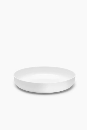 Комплект из 4-х тарелок для супа (большая) Serax BASE, D24 см H4.5 см, белый, фарфор фото 1