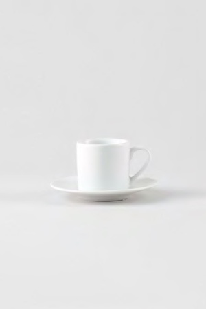 Блюдце к чашке для кофе SchonhuberFranchi F21, белый, фарфор фото 1