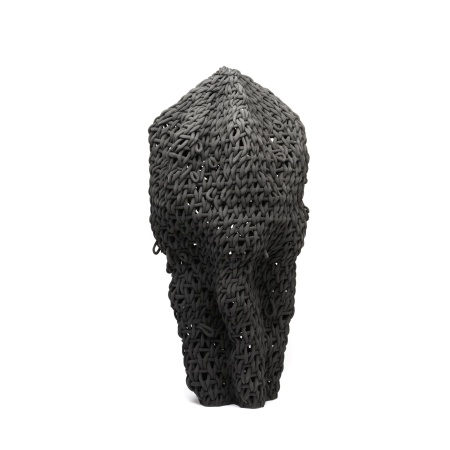 Скульптура напольная из серии «Родные просторы», H75 см, черная, керамика фото 1
