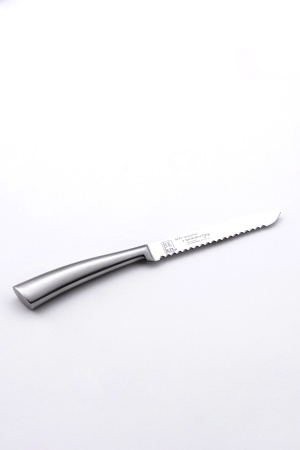 Нож поварской для томатов и цитрусовых KNIndustrie Be-Knife, L12.1 см, нержавеющая сталь фото 1