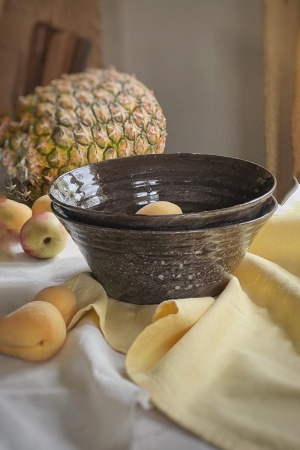 Набор глубоких тарелок BONGO для супа и салата, керамика фото 1