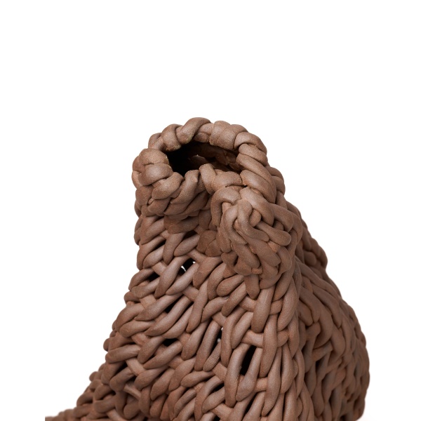 Скульптура напольная «Лада», H68 см, коричневая, керамика