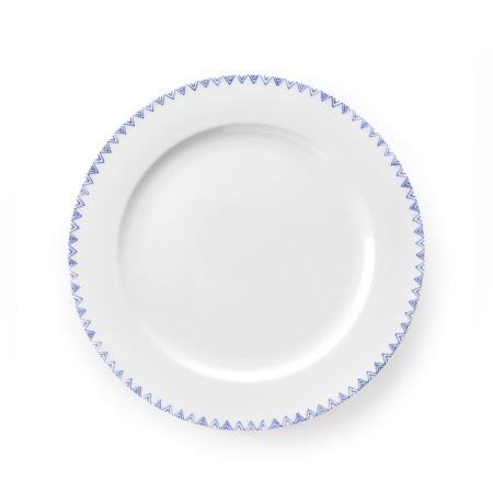 Тарелка обеденная с кантом SchonhuberFranchi Shabbychic Collection, D29 см, белый, фарфор фото 1