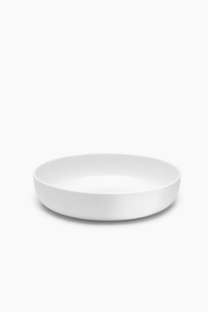 Комплект из 4-х тарелок для супа (средняя) Serax BASE, D20 см H4.5 см, белый, фарфор фото 1